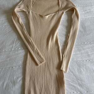 Princess Polly Long Sleeve Knit Mini Dress Cream